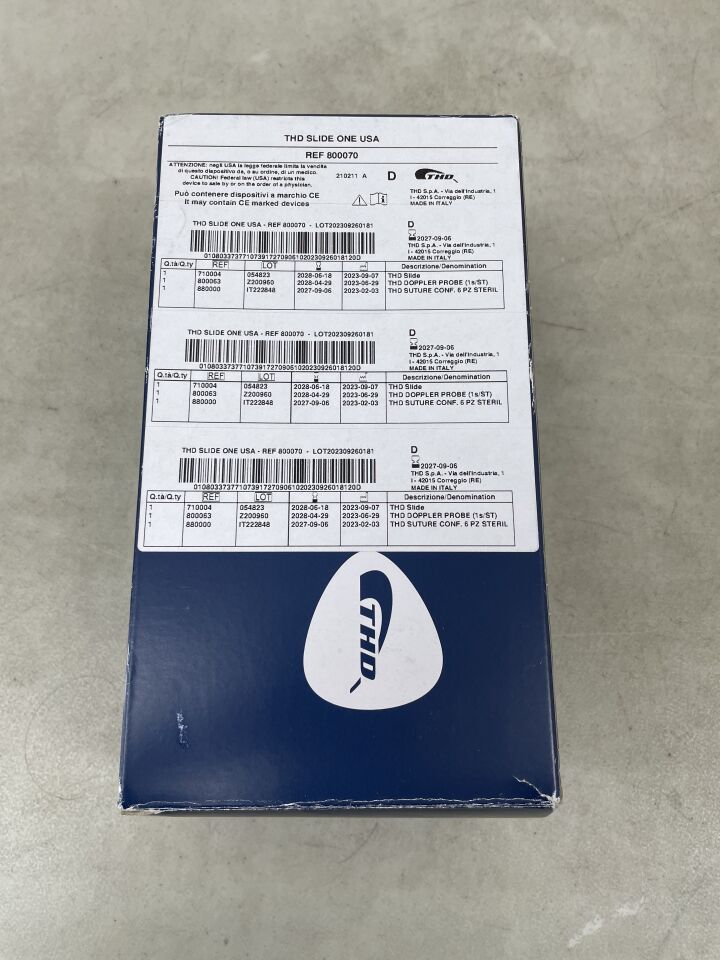 800070  -  THD  -  thd slide one kit , (  )  -  ( Expiry Date :  )