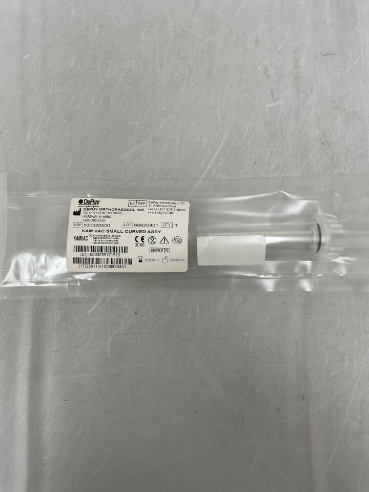 5300-20-500 - DEPUY - kamvac curved mini suction tube, () - ( Expiry Date:  )