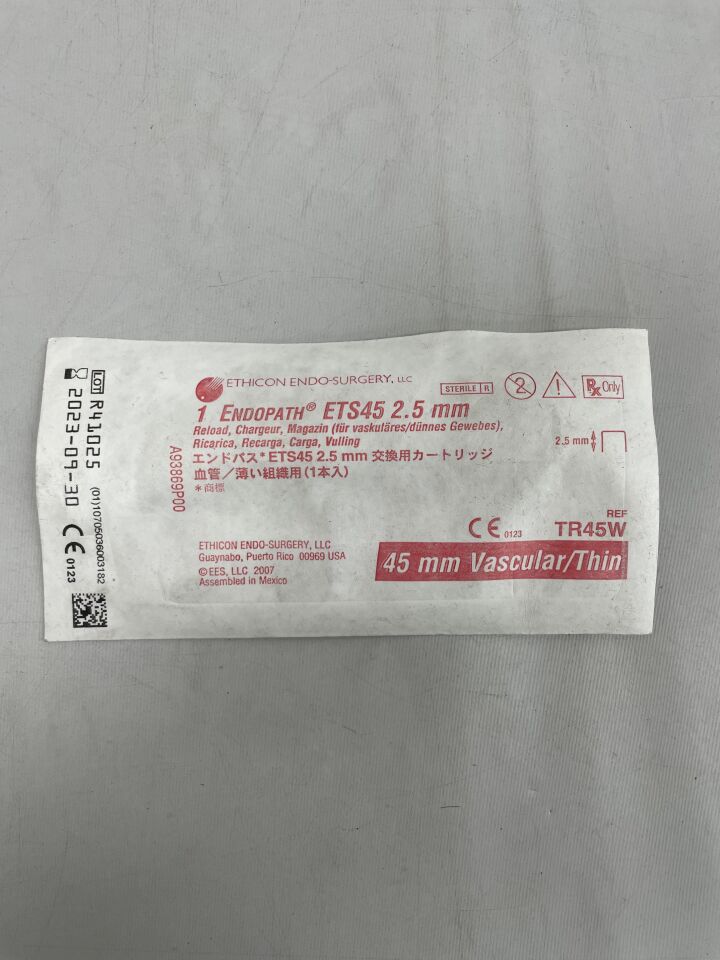 TR45W - ETHICON - Endopath ETS Articulating Linear Cutter Reloads, 45 mm, White, () - ( Expiry Date:  )