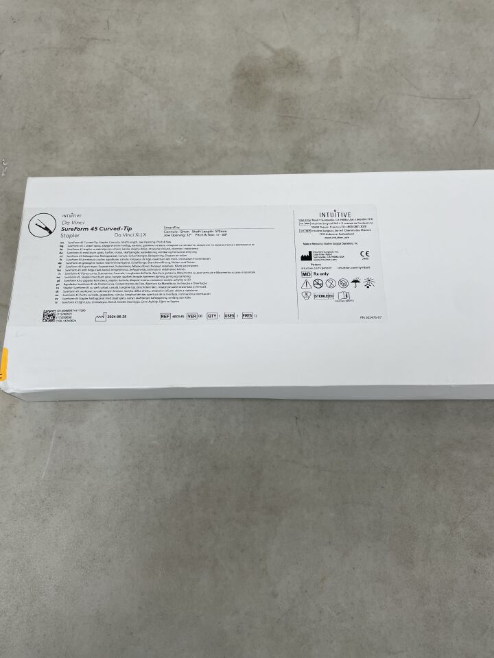 480545 - INTUITIVE SURGICAL - da Vinci SureForm 45 Curved-Tip Stapler, () - ( Expiry Date:  )