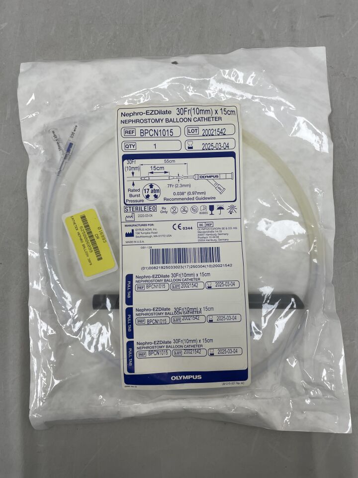 BPCN1015 - OLYMPUS - nephro-ezdilate nephrostomy balloon catheter, 30f x 15cm, () - ( Expiry Date:  )
