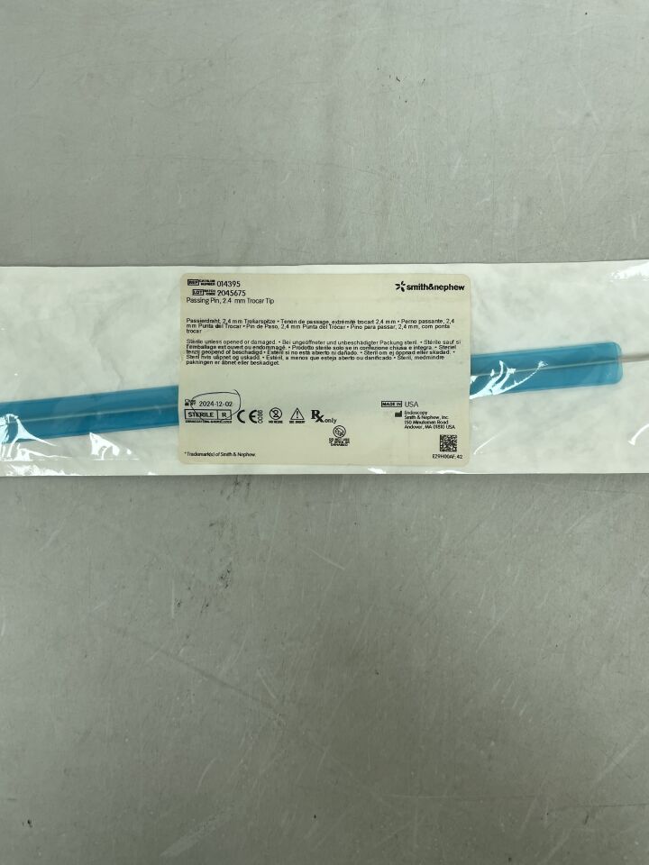 14395 - SMITH & NEPHEW - Passing Pin, 2.4mm Trocar Tip, () - ( Expiry Date:  )