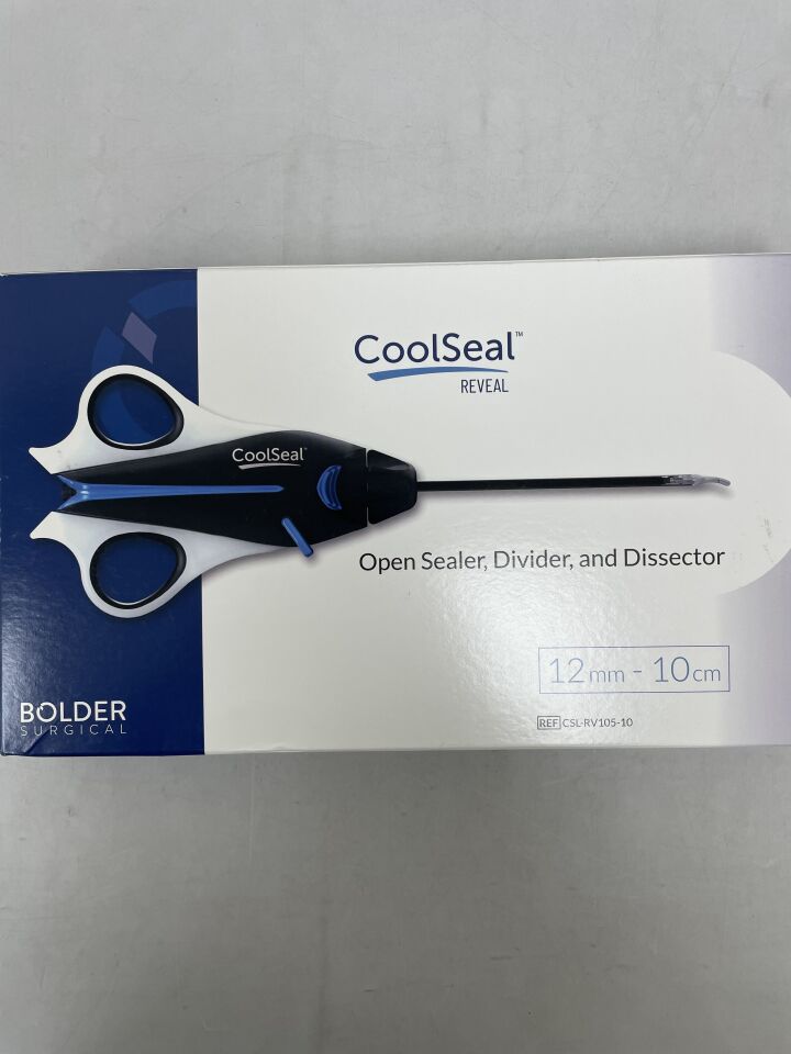 CSL-RV105-10 - BOLDER SURGICAL - CoolSeal Reveal Open Sealer, Divider, Dissector  12mm-10cm, () - ( Expiry Date:  )