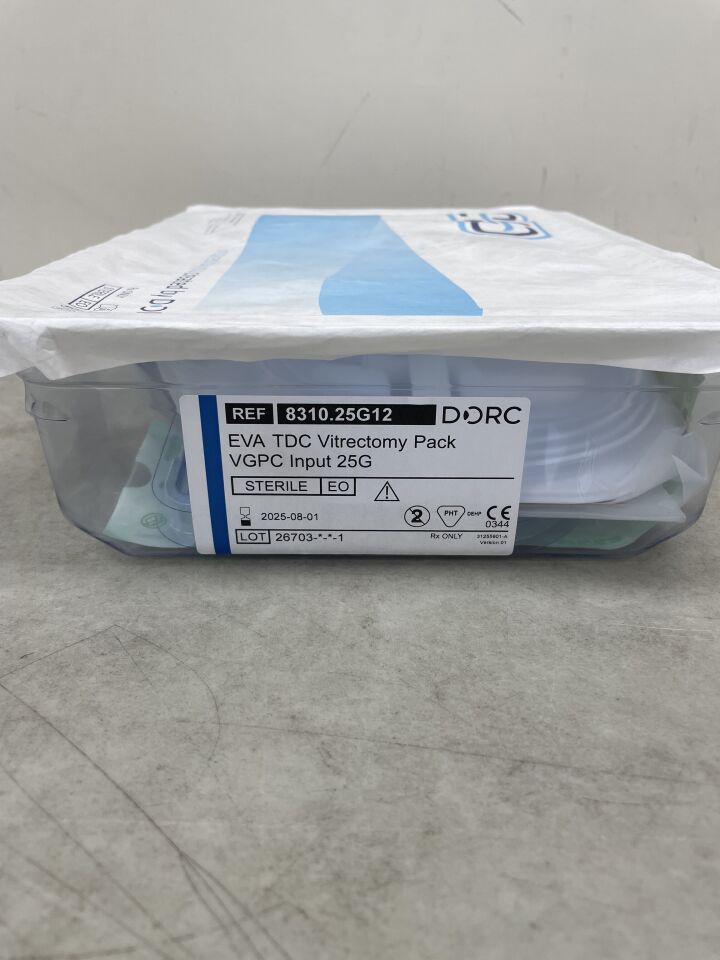 8310.25G12 - DORC - EVA TDC Vitrectomy Pack VGPC Input 25G, () - ( Expiry Date:  )