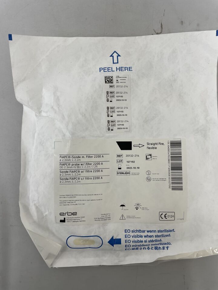 20132-214 - ERBE - FiAPC probe w/ filter 2200 A OD 2.3mm/6.9Fr; L 2.2m/7.2ft, () - ( Expiry Date:  )