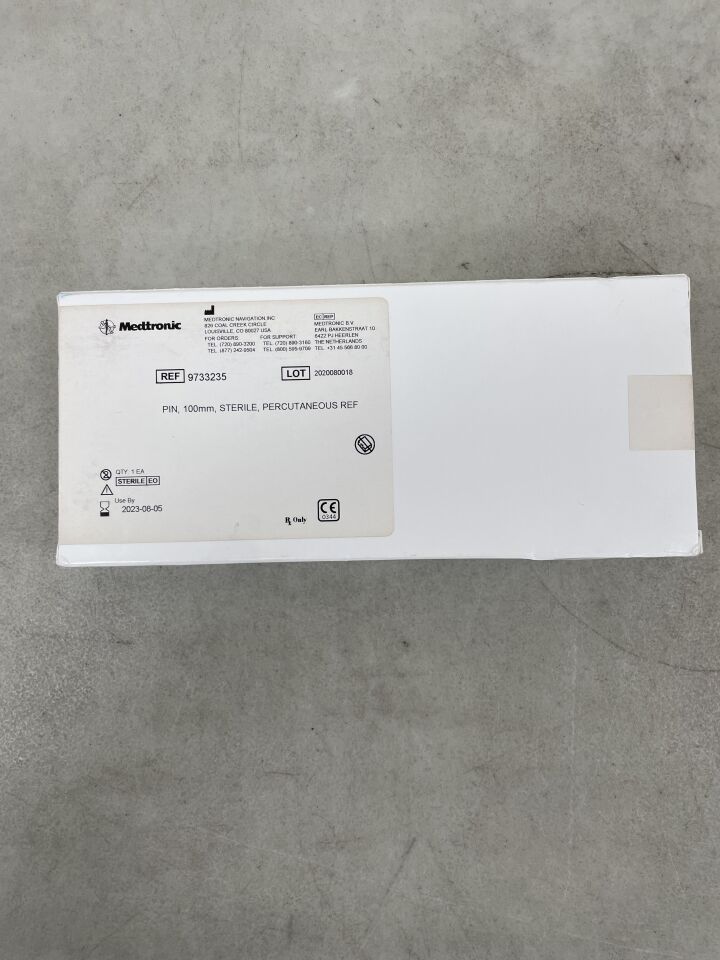 9733235 - MEDTRONIC - Percutaneous Pin, 100mm, () - ( Expiry Date:  )