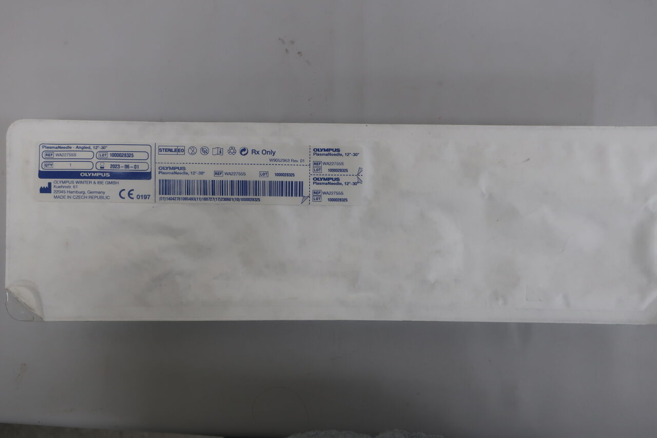 WA22755S - OLYMPUS - PlasmaNeedle HF-Resection Electrode w/Cable, Angled 12-30 Degree ESG TURis
, () - ( Expiry Date:  )
