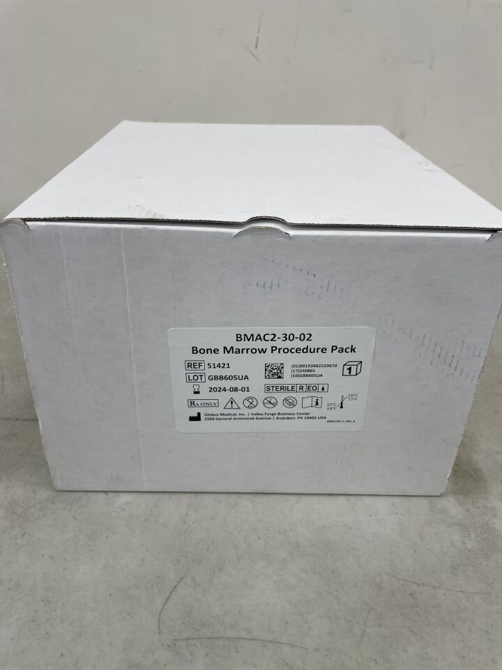 51421 - TERUMO - Bone Marrow Procedure Pack, (BMAC2-30-02)
, () - ( Expiry Date:  )