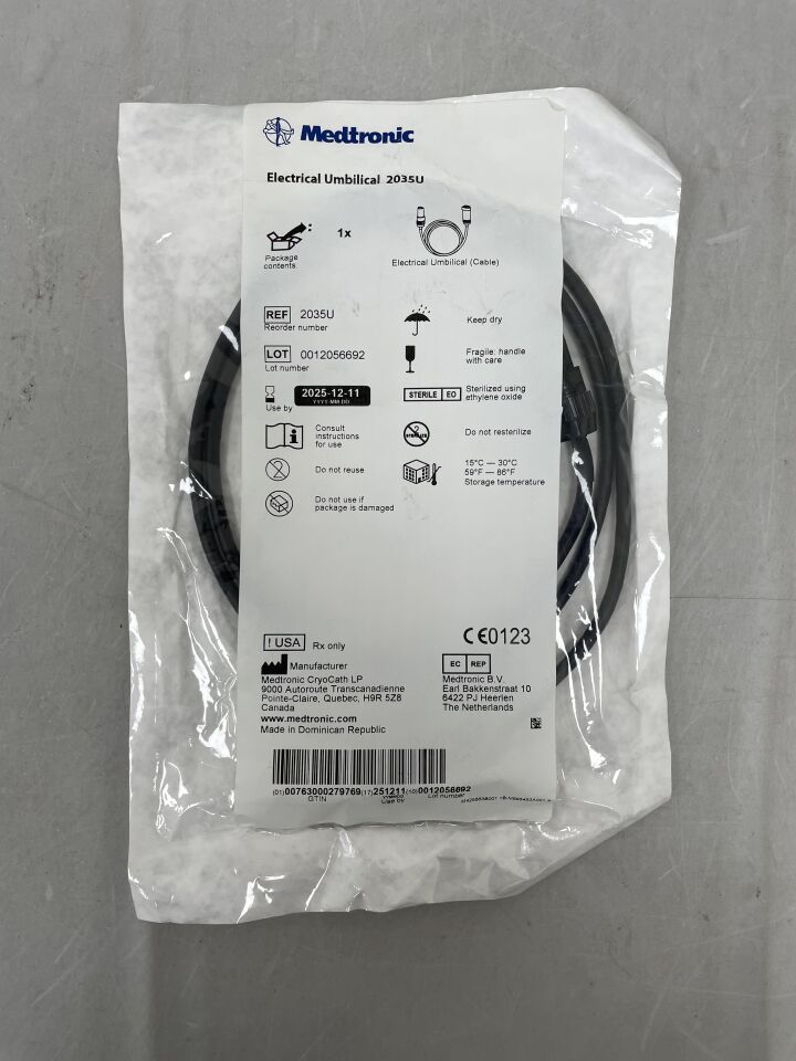 2035U  -  MEDTRONIC  -  Electrical Umbilical Cable , (  )  -  ( Expiry Date :  )