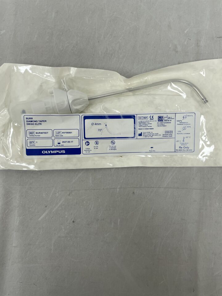 BUR4070DT - 奧林巴斯 - Diego Elite 磨頭，4mm，70 度，鑽石錐度，（）-（有效期限：）