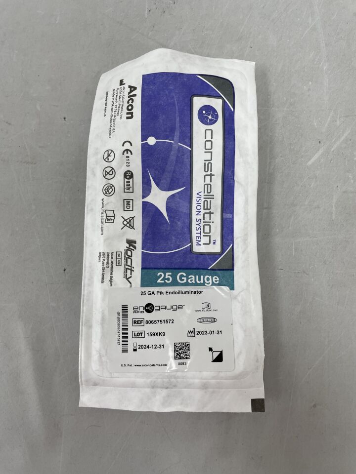8065751572 - ALCON - Engauge 25 GA Pik Endoilluminator, (EA) - ( Expiry Date: 2024-12-31 )