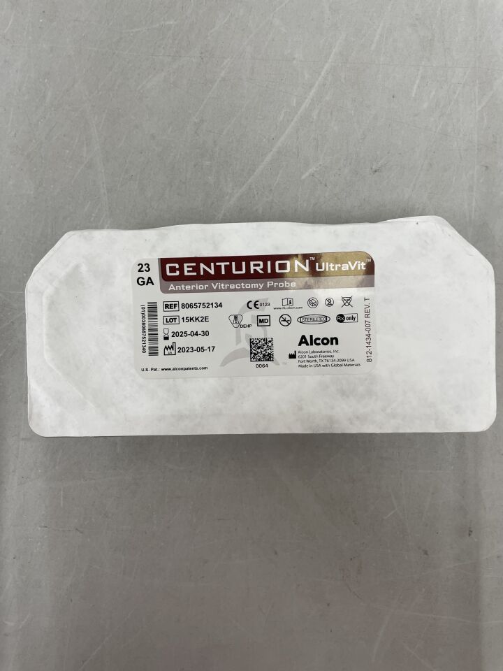 8065752134 - ALCON - Centurion UltraVit 23G Anterior Vitrectomy Probe, (EA) - ( Expiry Date: 2025-04-30 )