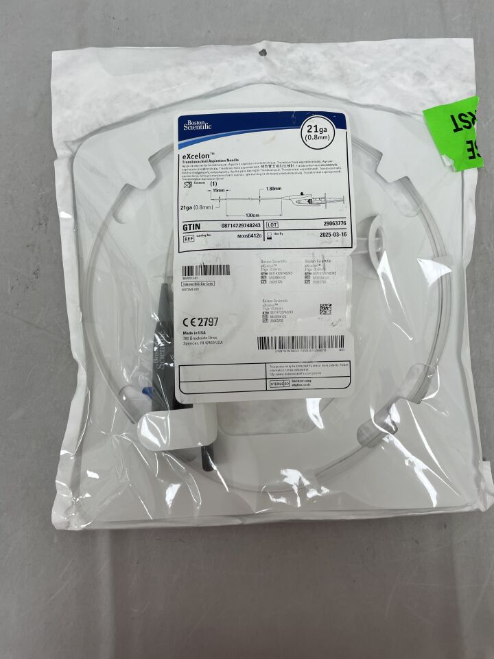 6412 - BOSTON SCIENTIFIC - eXcelon Transbronchial Aspiration Needle - 21Ga, (EA) - ( Expiry Date: 2025-03-16 )