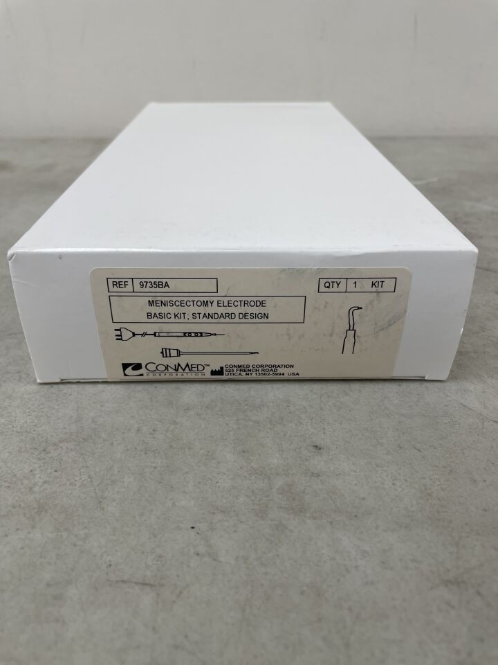 9735BA - CONMED - MENISCECTOMY ELECTRODE BASIC KIT, STANDARD 165mm, (BX/1) - ( Expiry Date: 2025-02-24 )