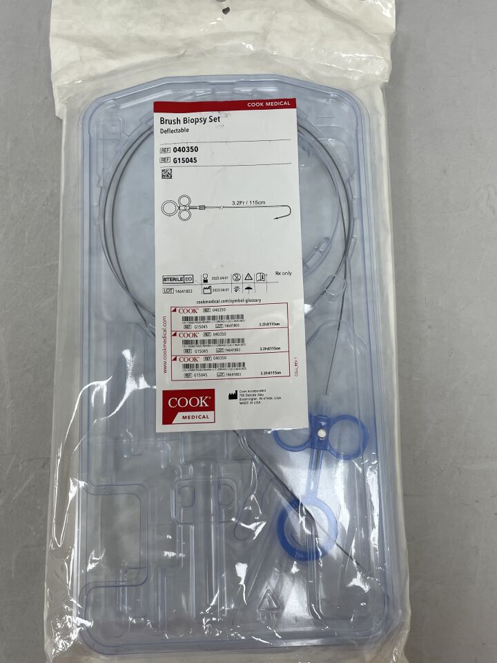 G15045 - COOK - Deflectable Brush Biopsy Set, Occlusive 3.2F x 115cm, (EA) - ( Expiry Date: 2025-04-01 )