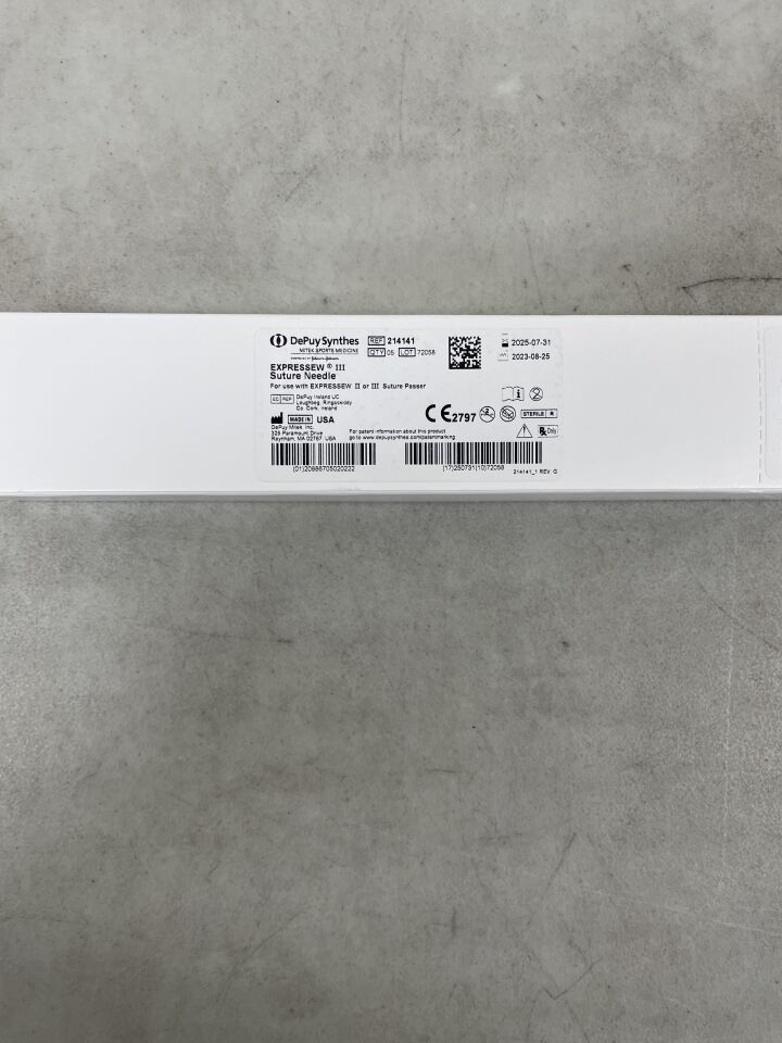 214141 - DEPUY - Needle For Expressew III Flexible Suture Passer, (BX/5) - ( Expiry Date: 2025-07-31 )