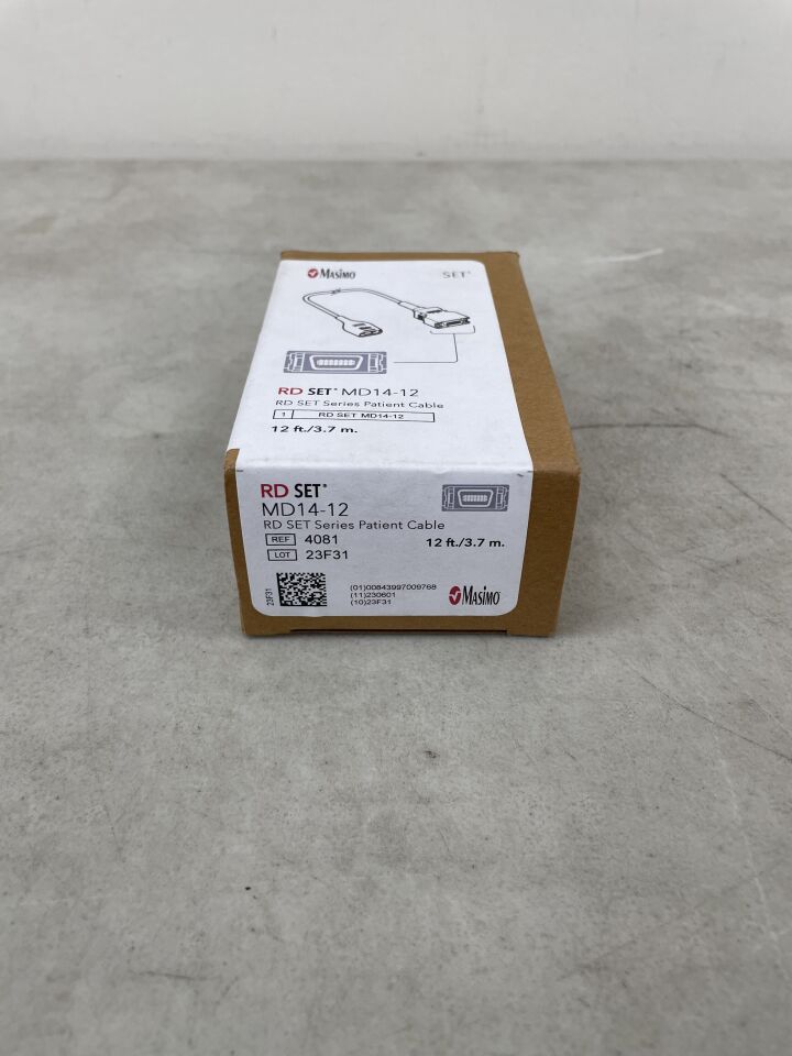 4081 - MASIMO - RD SET MD14-12 病人電纜 12' , ( BX/1 ) - ( 到期日：2099-12-31 )