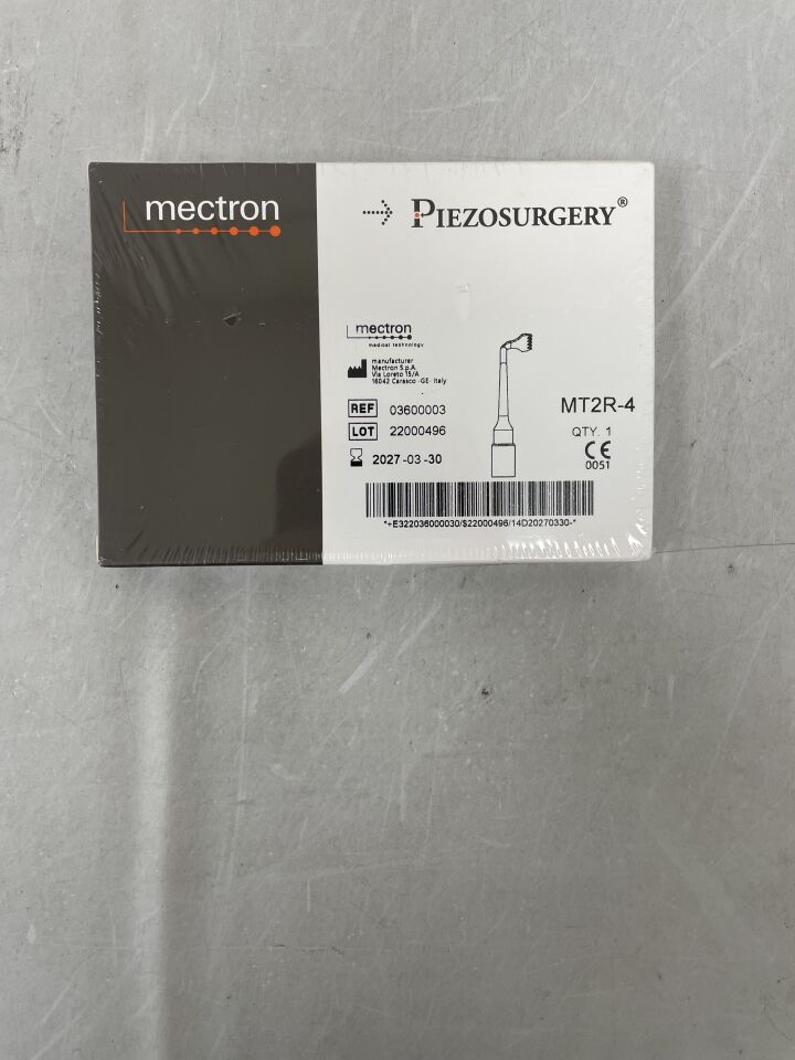 3600003 - MECTRON - PIEZOSURGERY  MT2R-4 Surgical Insert for Standard Handpiece, (BX/1) - ( Expiry Date: 2027-03-30 )