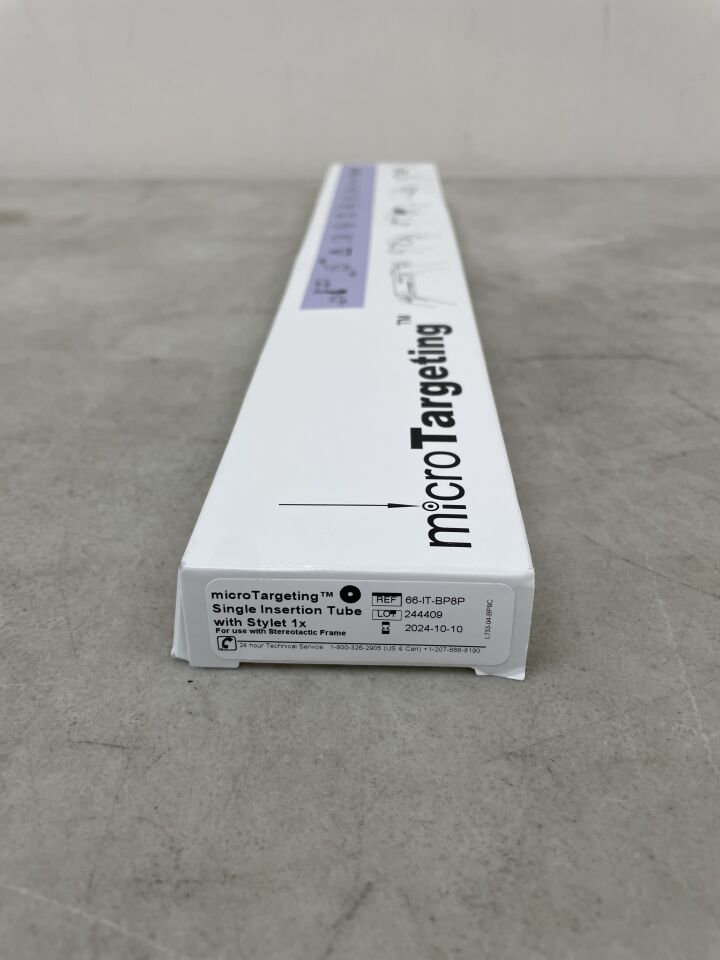 66-IT-BP8P - FHC - microTargeting Single Insertion Tube with Stylet, (BX/1) - ( Expiry Date: 2024-10-10 )