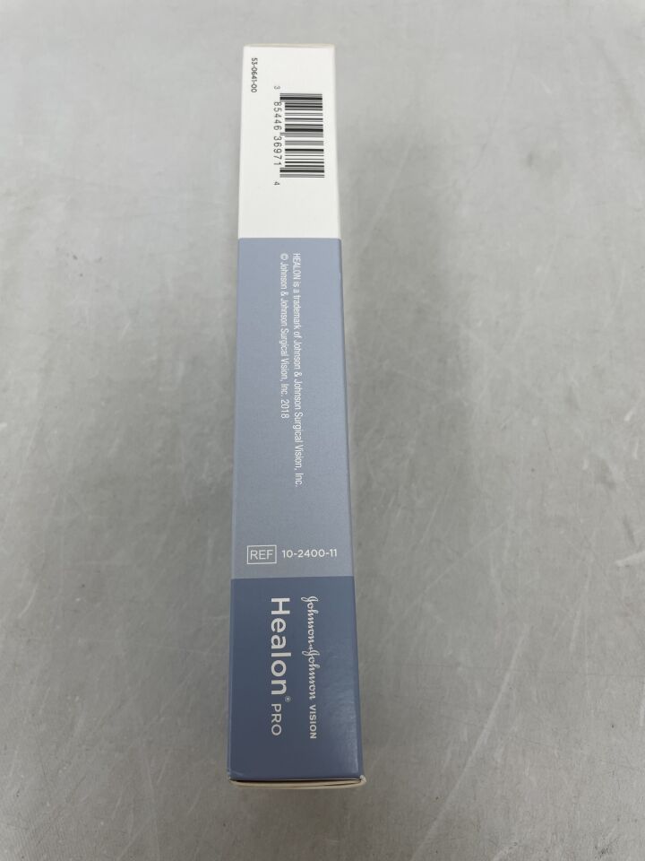 10-2400-11 - JOHNSON & JOHNSON - HEALON PRO, 0.55mL, (BX/1) - ( Expiry Date: 2024-05-31 )