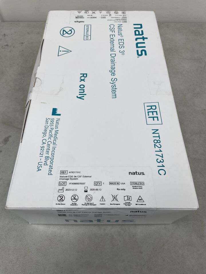 NT821731C - NATUS - EDS 3 CSF External Drainage System, (BX/1) - ( Expiry Date: 2025-06-12 )