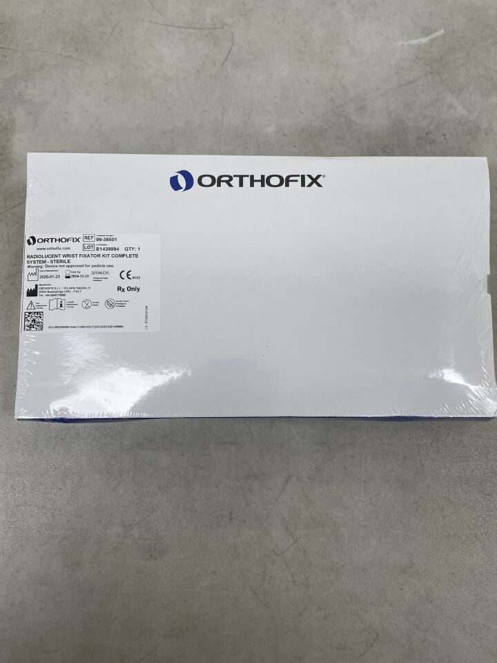 99-36501 - ORTHOFIX - Radiolucent Wrist Fixation Kit, Complete System, (BX/1) - ( Expiry Date: 2024-12-23 )