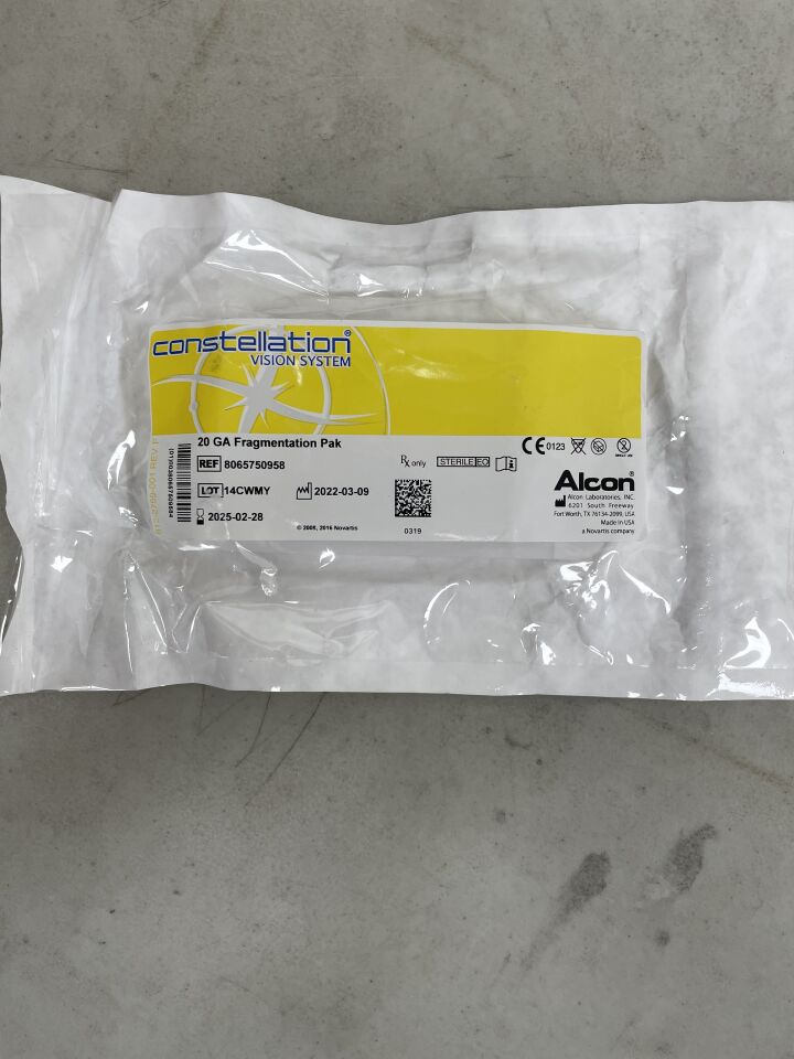 8065750958 - ALCON - Constellation 20G Fragmentation Pak, (EA) - ( Expiry Date: 2025-02-28 )