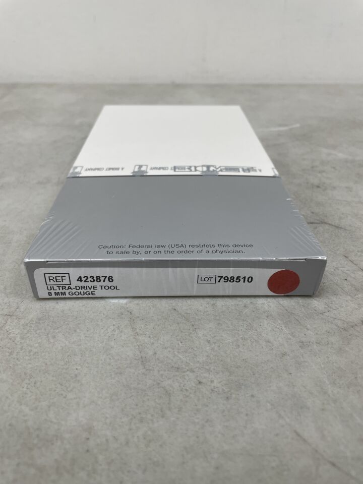 423876 - BIOMET - Ultra-Drive Gouge, 8mm , (BX/1) - ( Expiry Date: 2025-05-21 )