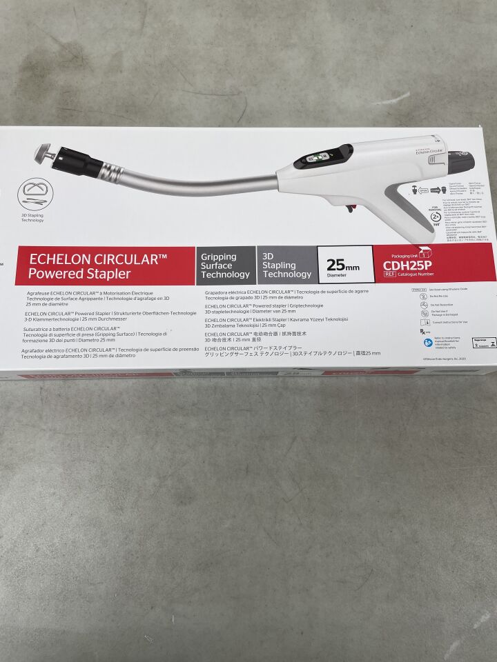 CDH25P - ETHICON - Echelon Circular Powered Stapler with Gripping Surface Technology and 3D Staples, 25 mm Size, (BX/1) - ( Expiry Date: 2025-06-30 )