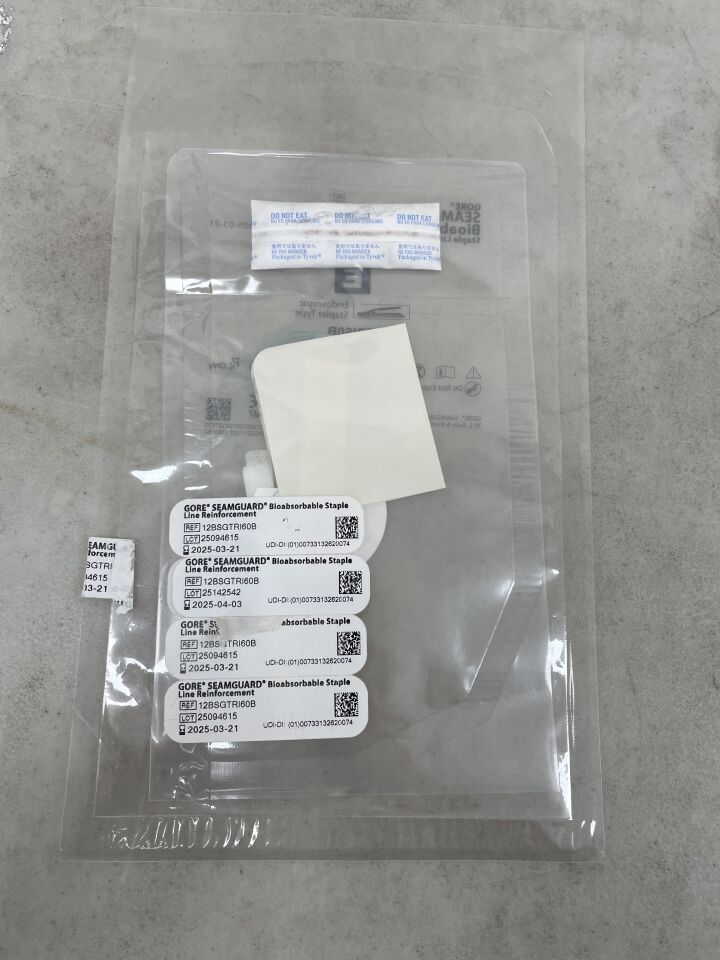 12BSGTRI60B - GORE - SeamGuard for Covidien Endo GIA Tri-Staple Reloads, Black, (EA) - ( Expiry Date: 2025-03-21 )