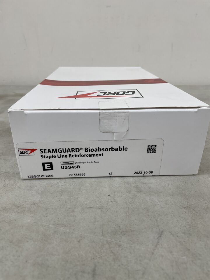 12BSGUSS45B - GORE - Seamgaurd Bioabsorbable Staple Line Reinforcement, (BX/12) - ( Expiry Date: 2023-10-08 )