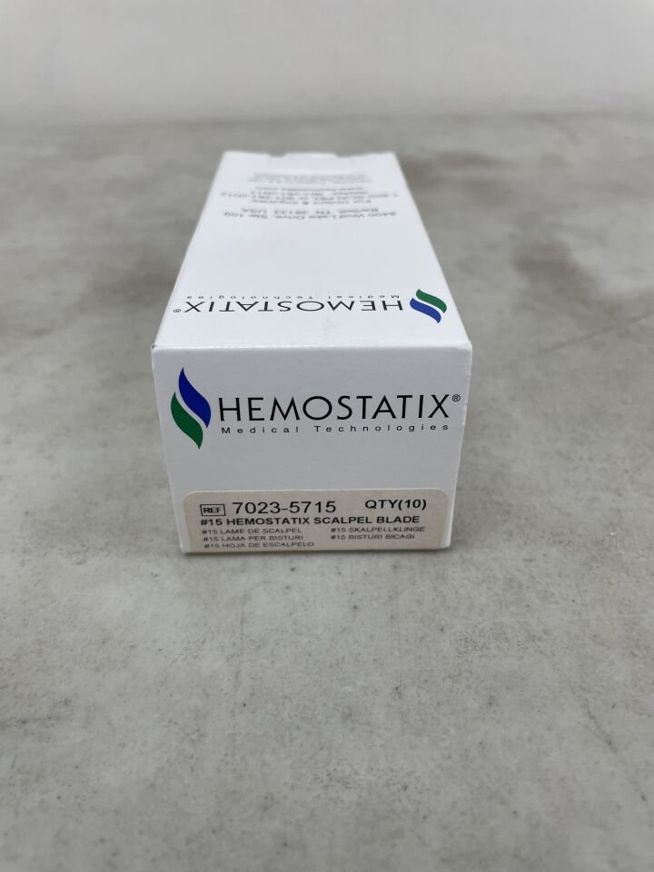 7023-5715 - HEMOSTATIX MEDICAL TECHNOLOGIES - #15 thermal scalpel system model 5715 blade, (BX/10) - ( Expiry Date: 2024-10-28 )