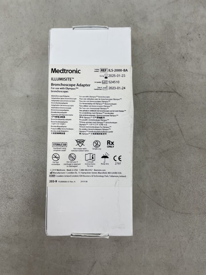 ILS-2000-BA - MEDTRONIC - Illumisite Bronchoscope Adapter For Olympus, (BX/1) - ( Expiry Date: 2025-01-23 )