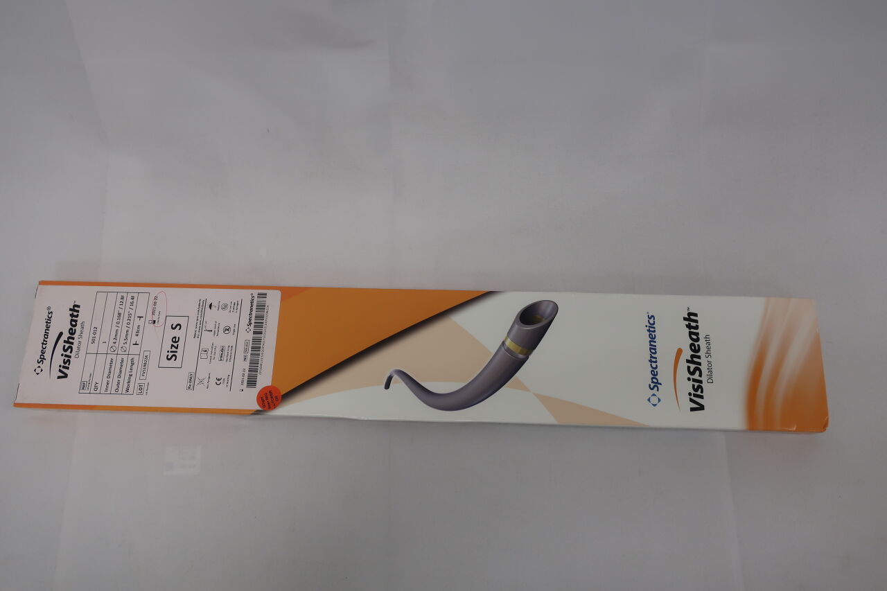 501-012 - SPECTRANETICS - VisiSheath Dilator Sheath - Size M - 5.0mm x 6.5mm x 43cm, (BX/1) - ( Expiry Date: 2025-09-25 )