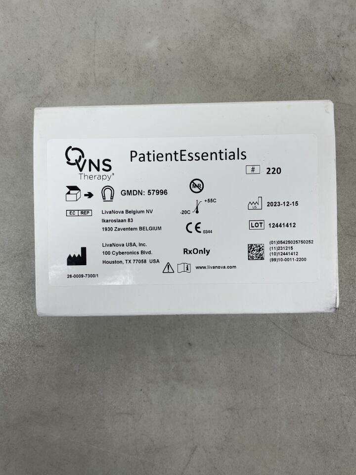 220 - LIVANOVA - VNS 治療患者必備用品 220 型磁鐵，（BX/1）-（有效期限至：2099-12-31）