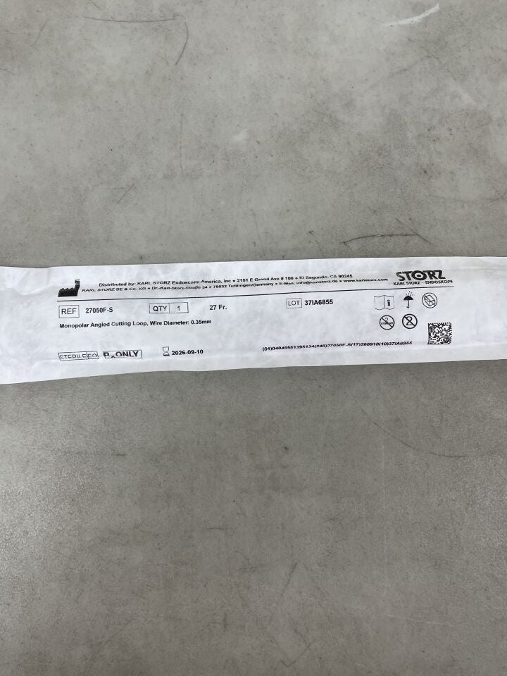 27050F-S  -  STORZ  -  27F Cutting Loop, 0.35" , ( EA )  -  ( Expiry Date : 2026-09-10 )