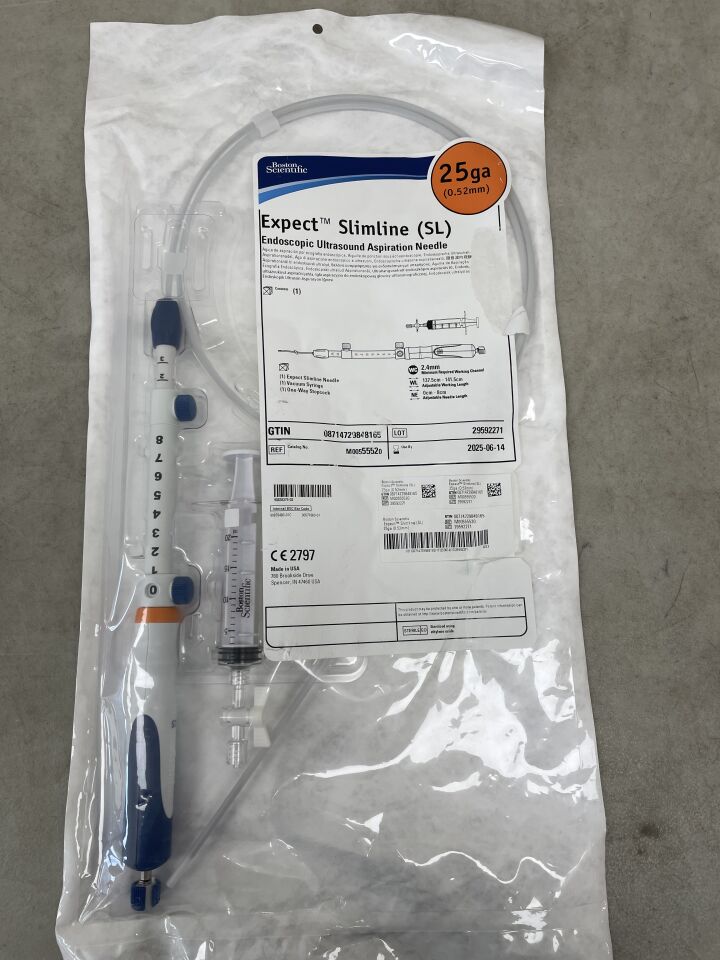 5552 - BOSTON SCIENTIFIC - Expect Slimline (SL) Endoscopic Ultrasound Aspiration Needle - 25Ga, (EA) - ( Expiry Date: 2025-06-14 )
