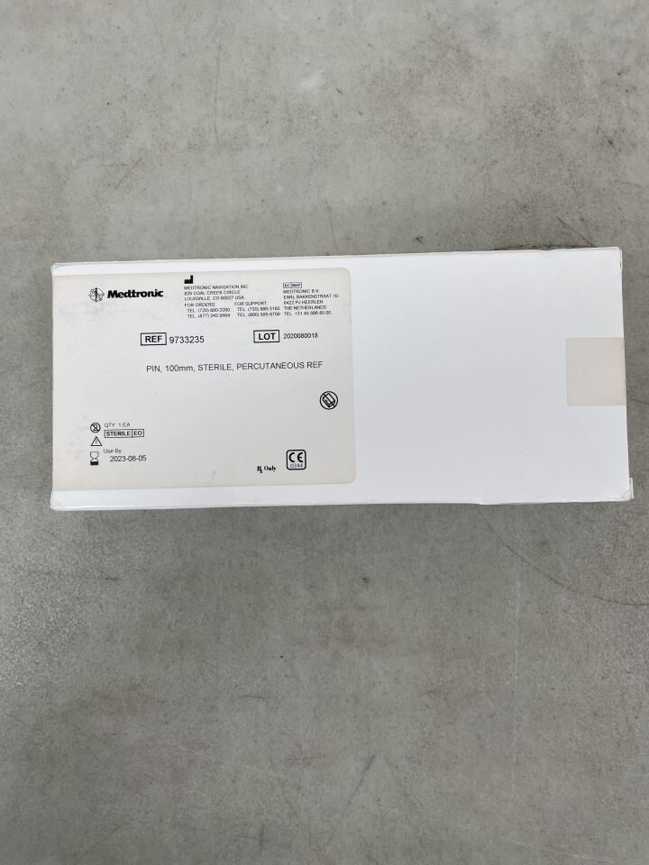 9733235 - MEDTRONIC - Percutaneous Pin, 100mm, (BX/1) - ( Expiry Date: 2023-08-05 )