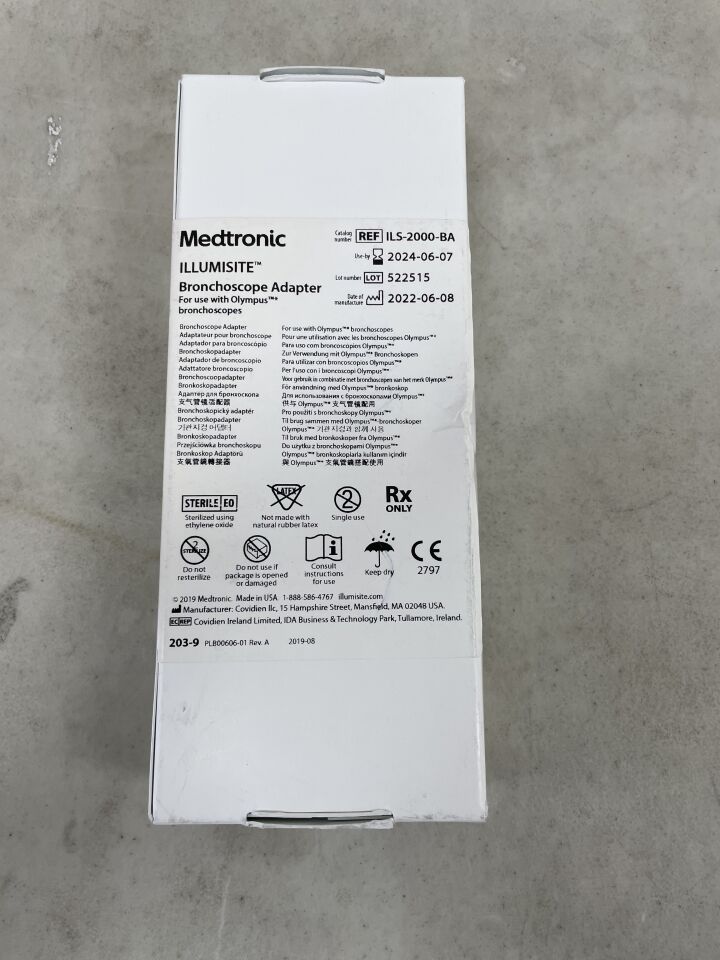 ILS-2000-BA - MEDTRONIC - Illumisite Bronchoscope Adapter For Olympus, (BX/1) - ( Expiry Date: 2024-06-07 )
