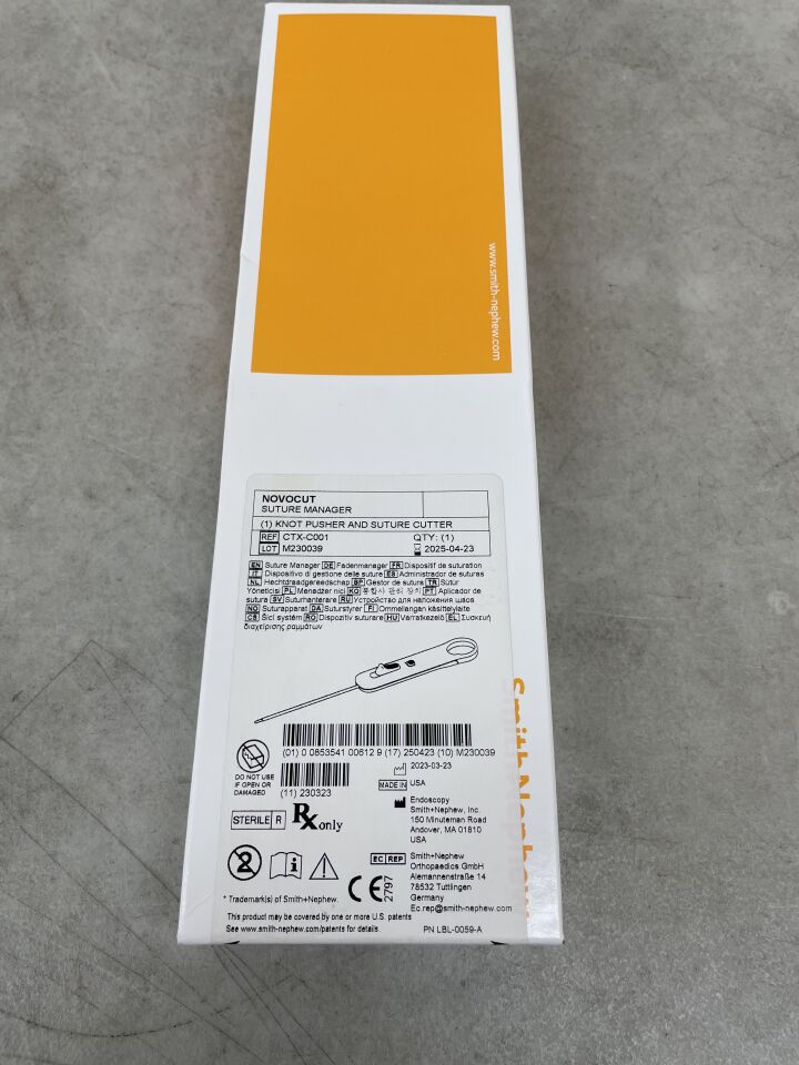 CTX-C001 - SMITH & NEPHEW - Ceterix NovoCut Suture Manager For Meniscal Repair System, (BX/1)