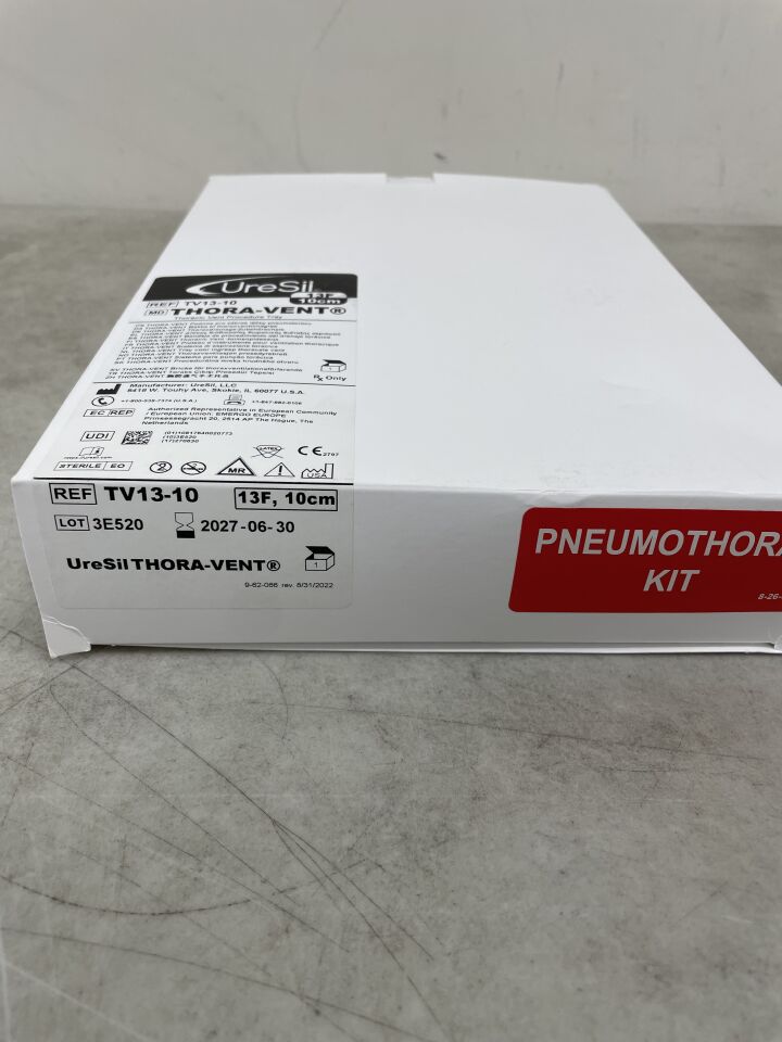 TV13-13  -  URESIL  -  Thoracic Vent Procedure Tray, 13F, 13cm , ( BX/1 )  -  ( Expiry Date : 2026-06-30 )