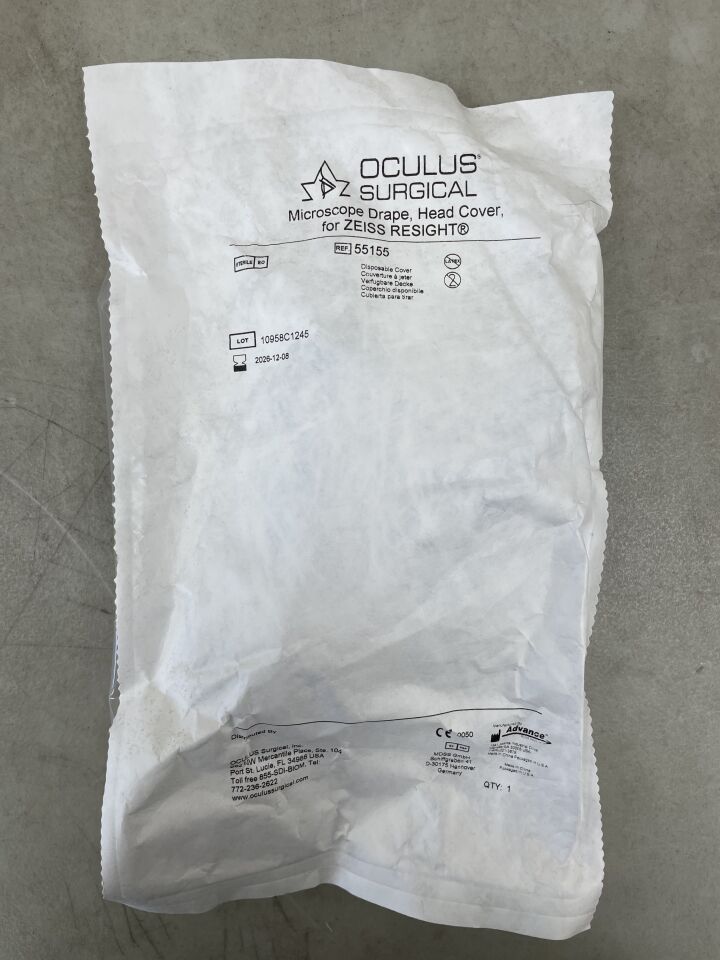 55155 - OCULUS SURGICAL - ZEISS RESIGHT 顯微鏡頭保護罩，（EA）-（有效期至：2026-12-08）