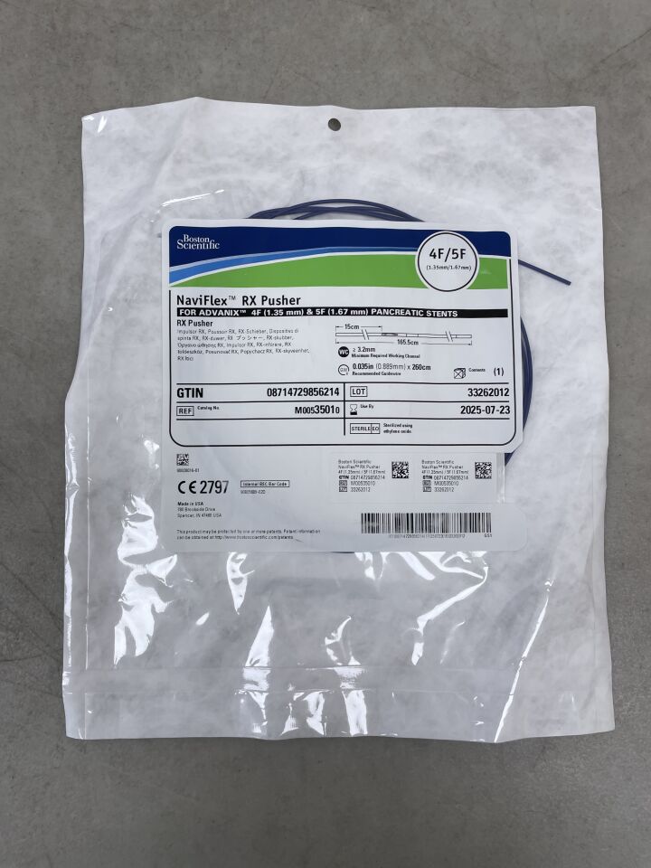 3501 - BOSTON SCIENTIFIC - NaviFlex RX Pusher for Advanix 4F & 5F Pancreatic Stents, (EA) - ( Expiry Date: 2025-07-23 )