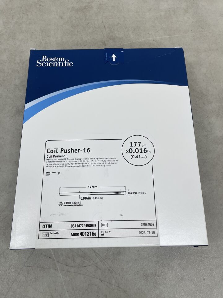 401216 - BOSTON SCIENTIFIC - Coil Pusher-16 - 177cm x .016", (BX/1) - ( Expiry Date: 2025-07-19 )