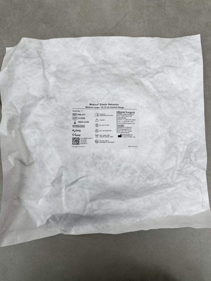 900-517 - COOPER SURGICAL - OR/Mobius Elastic Surgical Retractor/Wound Protector, Medium-Large 17cm ID, (EA) - ( Expiry Date: 2024-12-06 )