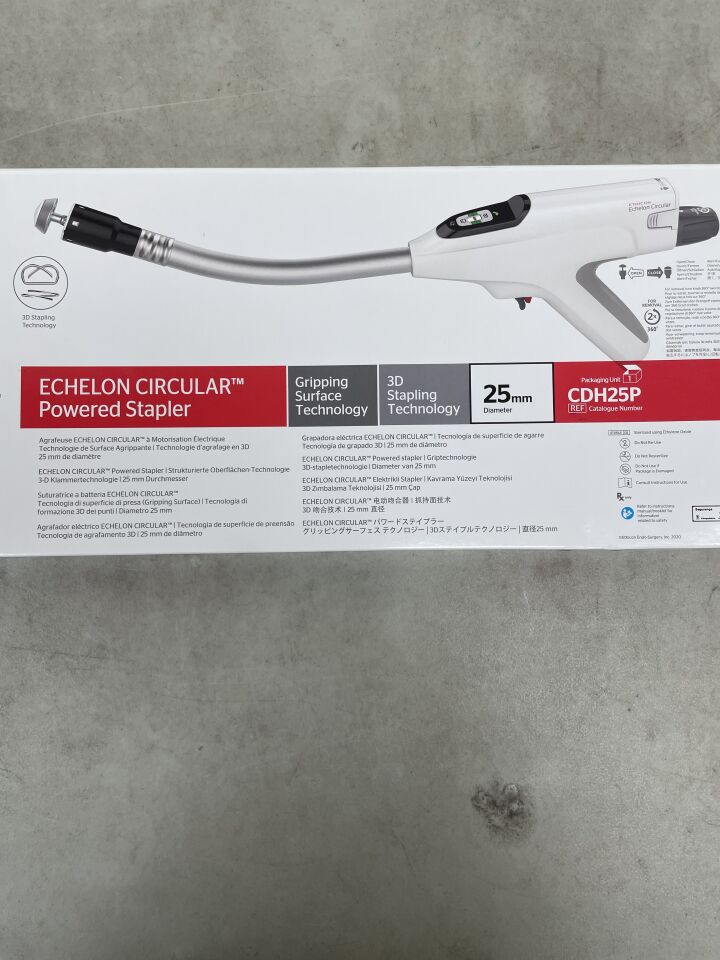 CDH25P - ETHICON - Echelon Circular Powered Stapler with Gripping Surface Technology and 3D Staples, 25 mm Size, (BX/1) - ( Expiry Date: 2025-06-30 )