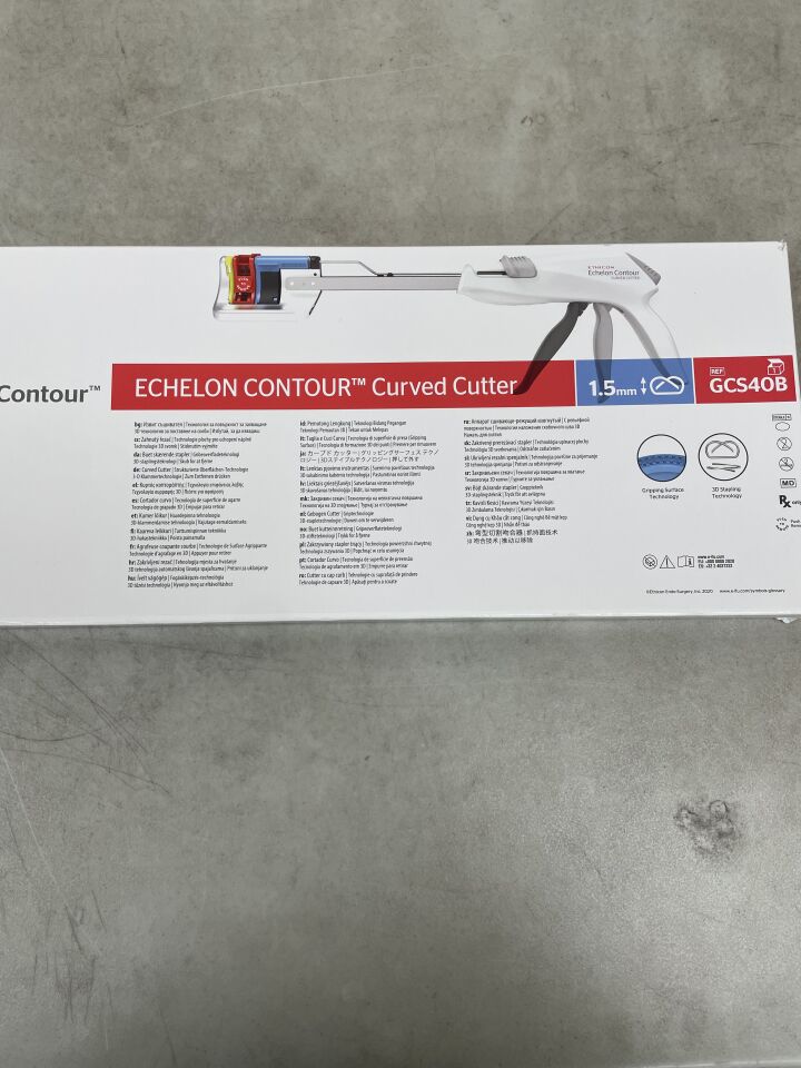 GCS40B - ETHICON - Echelon Contour Curved Cutter 1.5mm, (BX/1) - ( Expiry Date: 2025-06-30 )