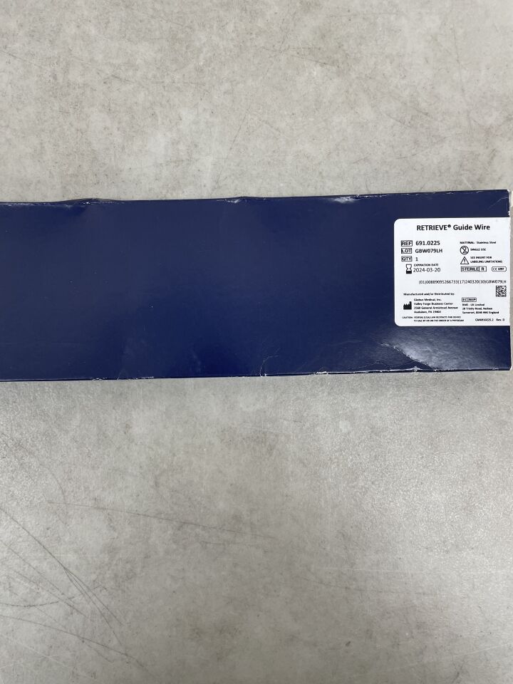 691.022S - GLOBUS MEDICAL - RETRIEVE Bone Guide Wire, (BX/1) - ( Expiry Date: 2024-03-20 )