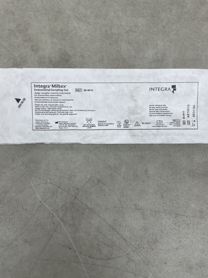 30-3015 - INTEGRA - Miltex Endometrial Sampling Set, (EA) - ( Expiry Date: 2024-04-01 )