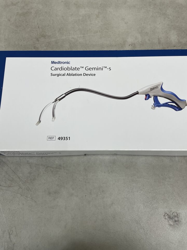 49351 - MEDTRONIC - CARDIOBLATE GEMINI-S FT Surgical Ablation Device, (BX/1) - ( Expiry Date: 2025-06-21 )